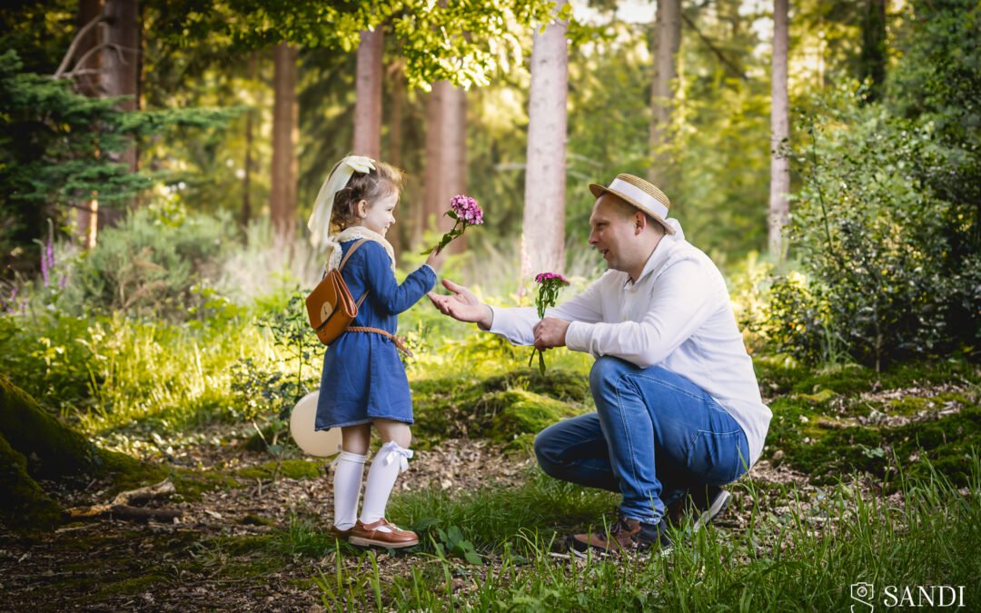 Father’s Day Photoshoot in Puddletown Forest, Dorchester